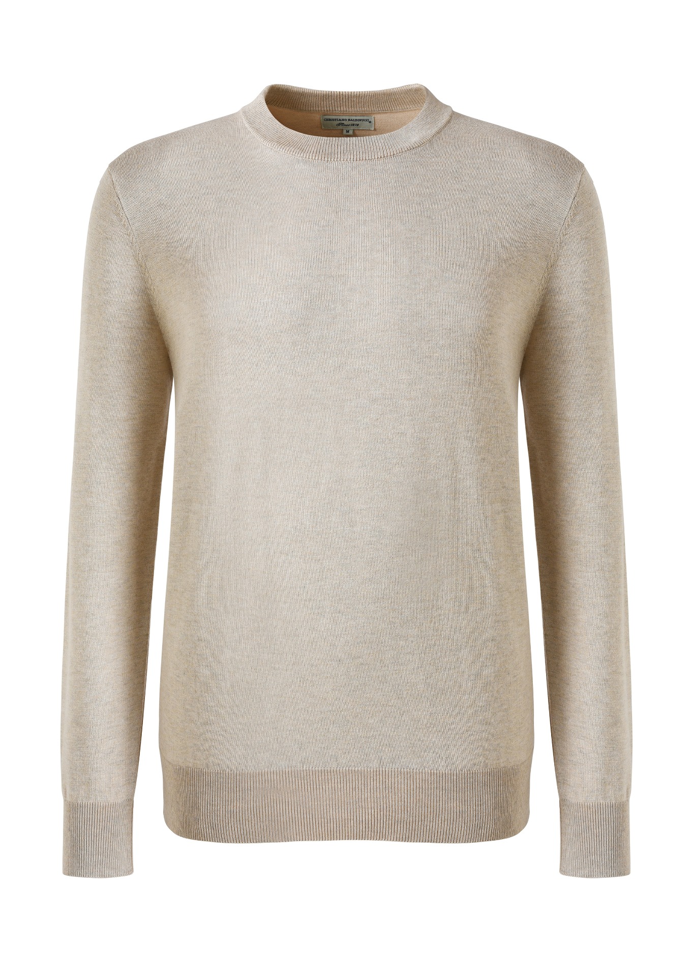 Longline Slouchy Jumper - Oatmeal